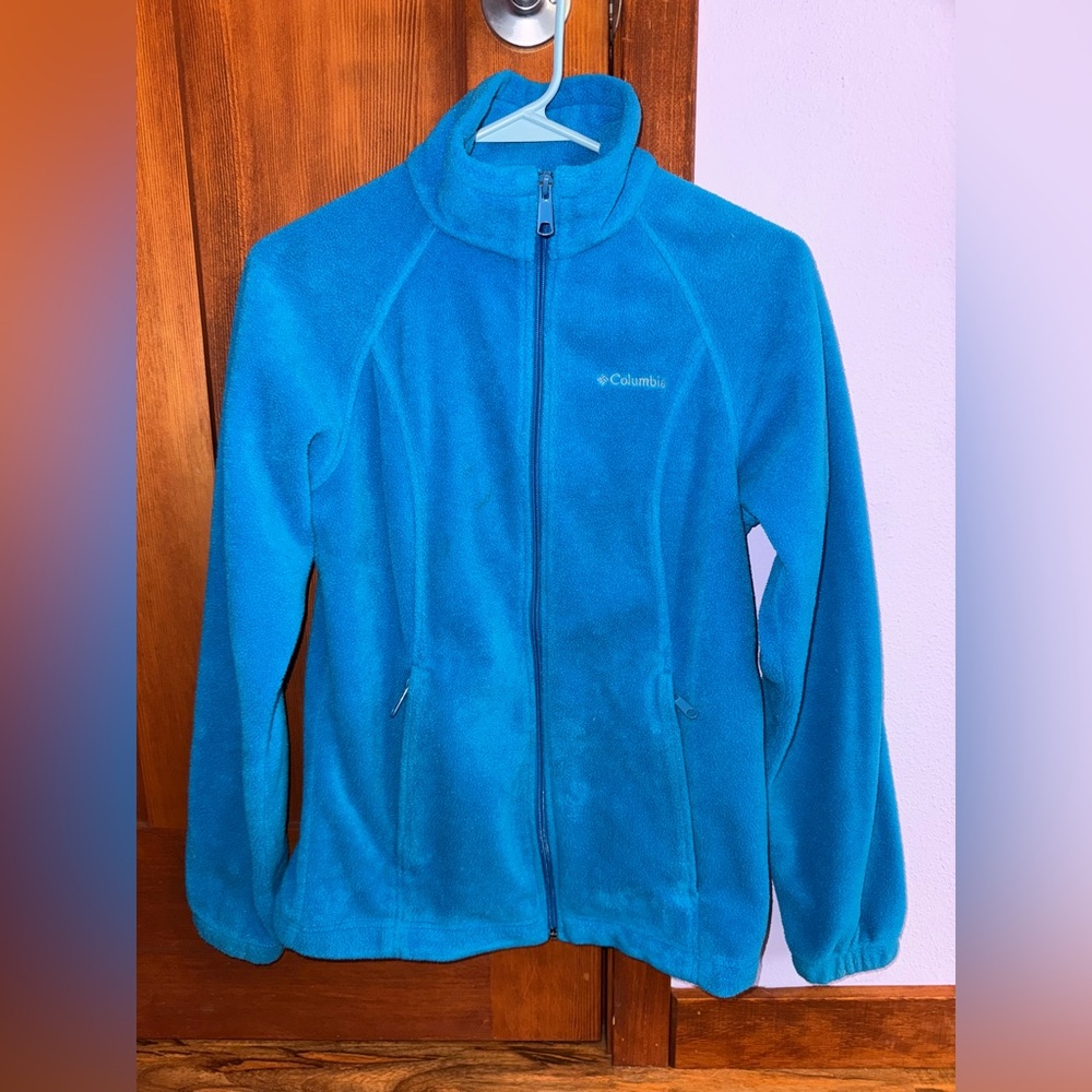Columbia Women’s Small Blue Benton Springs Zip Up